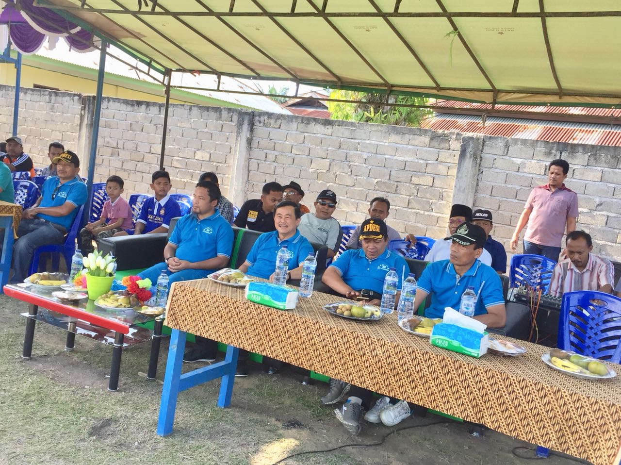 Buka Turnamen Sepak Bola Marsawa Cup I, Wabup H. Halim Bantu Panitia Secara Pribadi