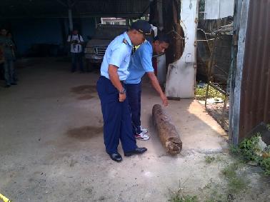 Bom Latih TNI Ditemukan Pemulung Tertanam di Bekas Bengkel