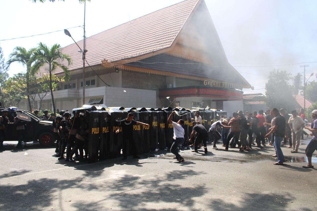 Brimob Polda Riau Latihan Operasi Aman Nusa I, Siaga Hadapi Ancaman Kamtibmas