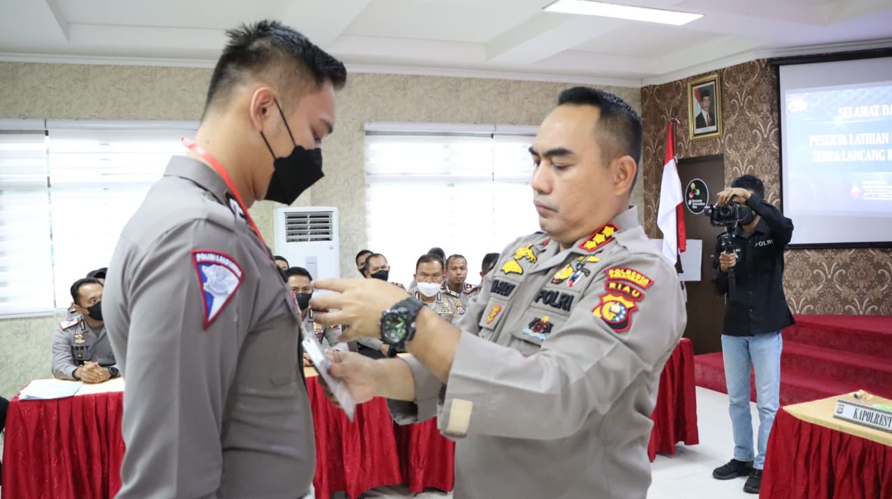 Polresta Pekanbaru Bakal Gelar Operasi Zebra Lancang Kuning Tahun 2022, ini 7 Sasarannya