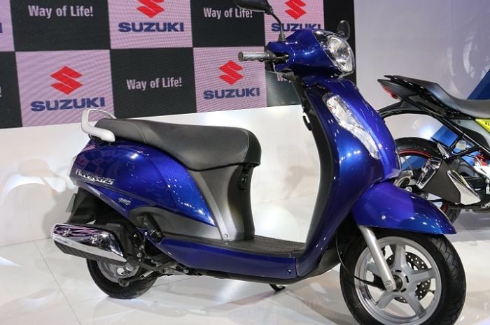 Imut-Imut, Suzuki Acces 125 Resmi Nongol, Pengereman CBS, Harga Cuma Rp 12 Jutaan