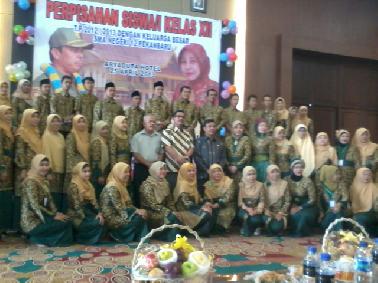 Perpisahan SMAN 12 Pekanbaru di Arya Duta