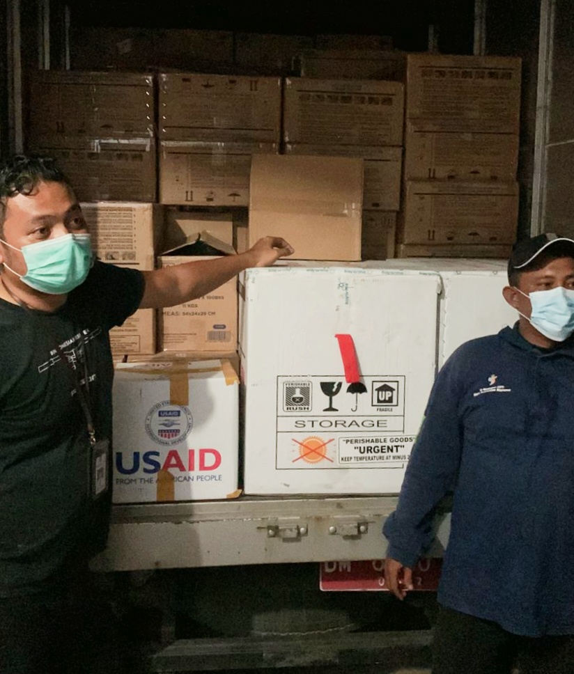 Diskes Inhil Terima 52650 Vial Vaksin