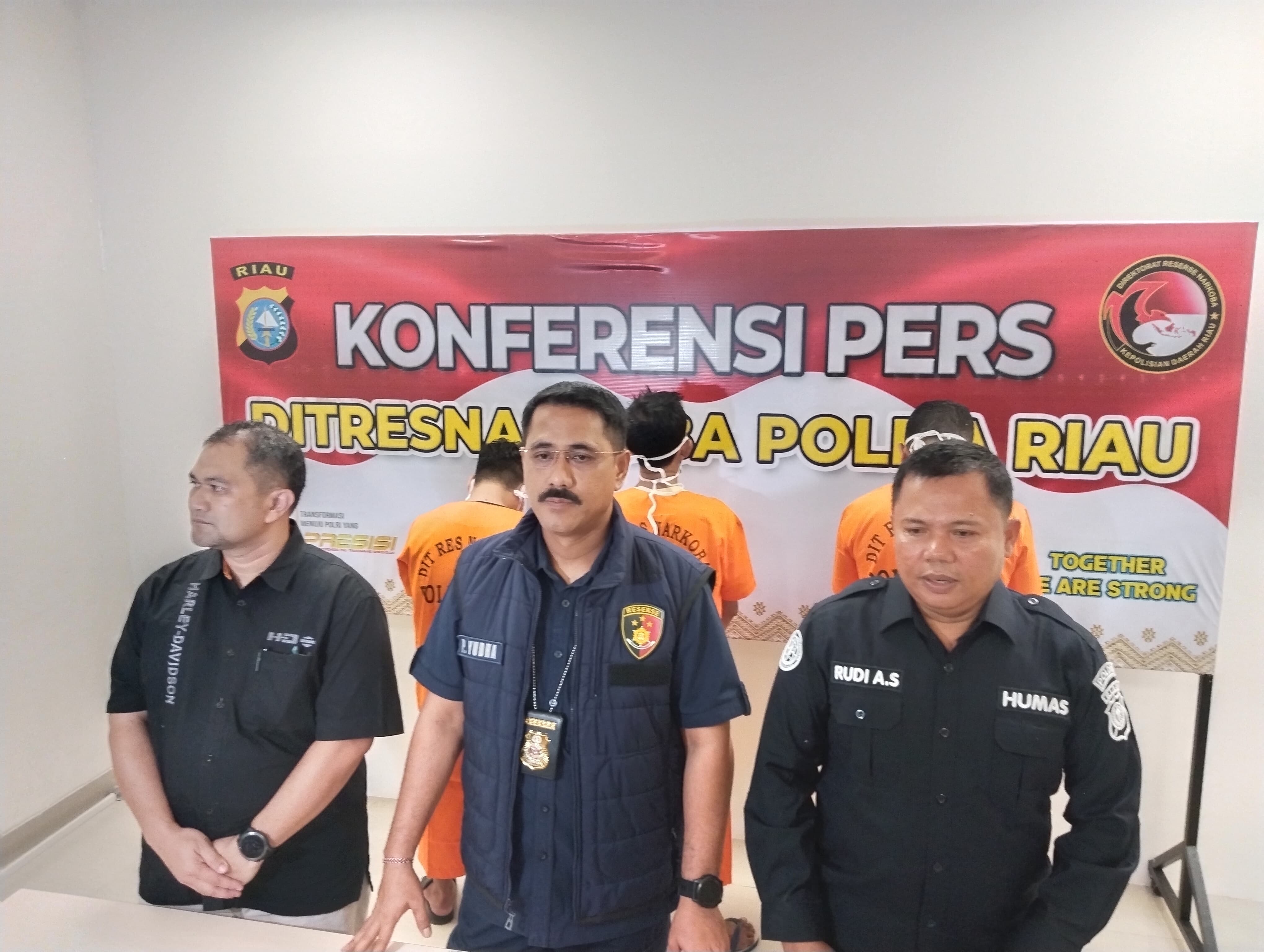 Polda Riau Gagalkan Peredaran Narkotika Jaringan Internasional Senilai Rp 1 Miliar