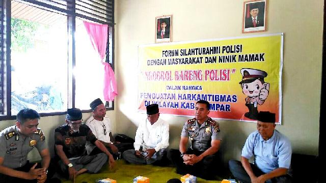 Kapolres Kampar Ajak Ninik Mamak Bersinergi