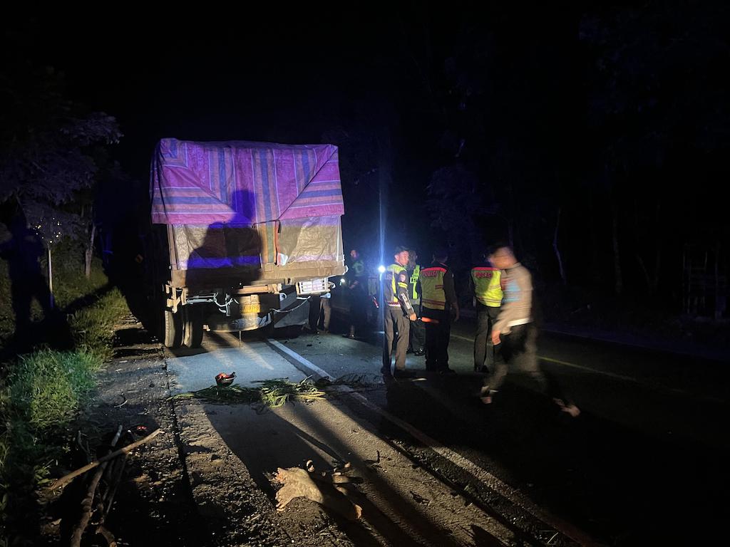 Fakta Kecelakaan Polisi Tewas di Pelalawan, Truk Parkir Tanpa Tanda Peringatan