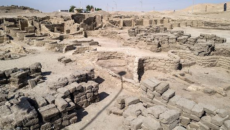 Mesir Temukan Kota Emas yang Hilang, Peninggalan Firaun 3.000 Tahun Silam