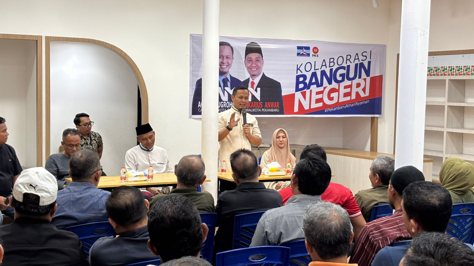 Agung Nugroho Siapkan Solusi Atasi Kemacetan Pekanbaru dengan Libatkan RT dan RW