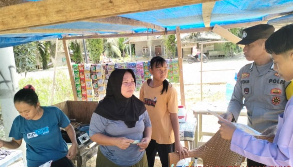 Polsek Langgam Gelar Cooling System, Jalin Keakraban dengan Warga Jelang Pilkada