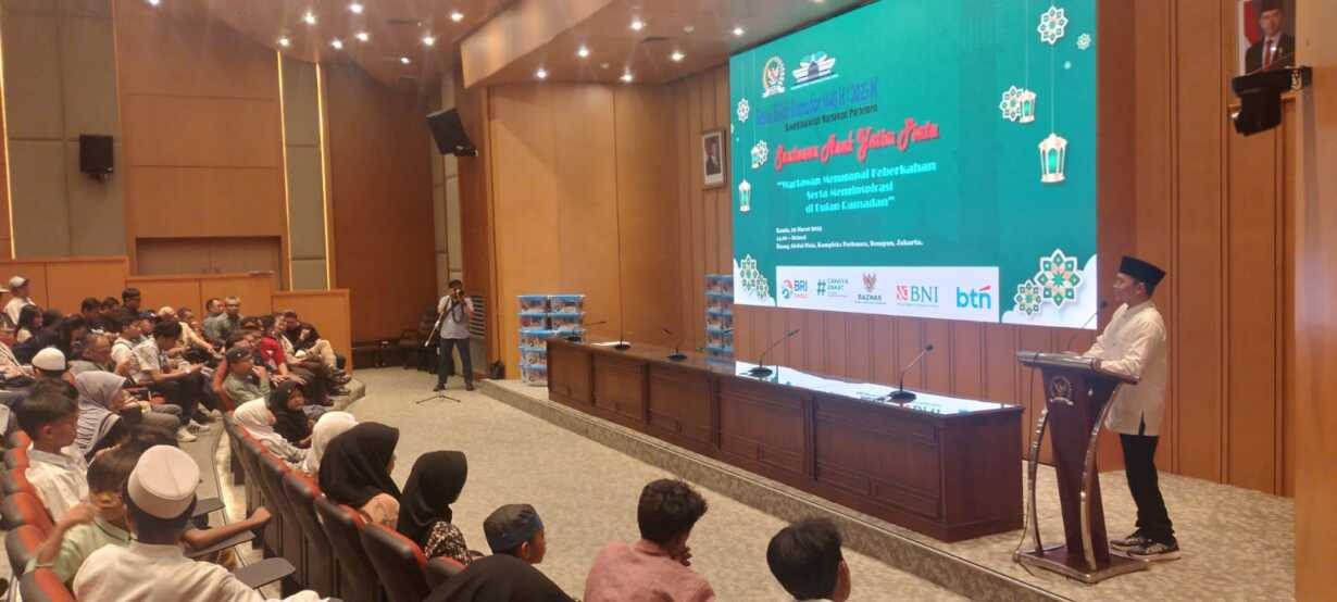 Gelar Santunan Yatim Piatu, Ketua KWP Ariawan: Wartawan Juga Punya Jiwa Sosial