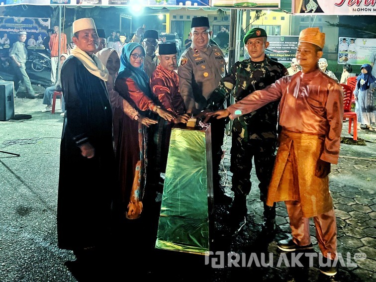 Pawai Takbir 1446 H Berjalan Aman, Polsek Tanah Putih Tanjung Melawan Kawal Ketat