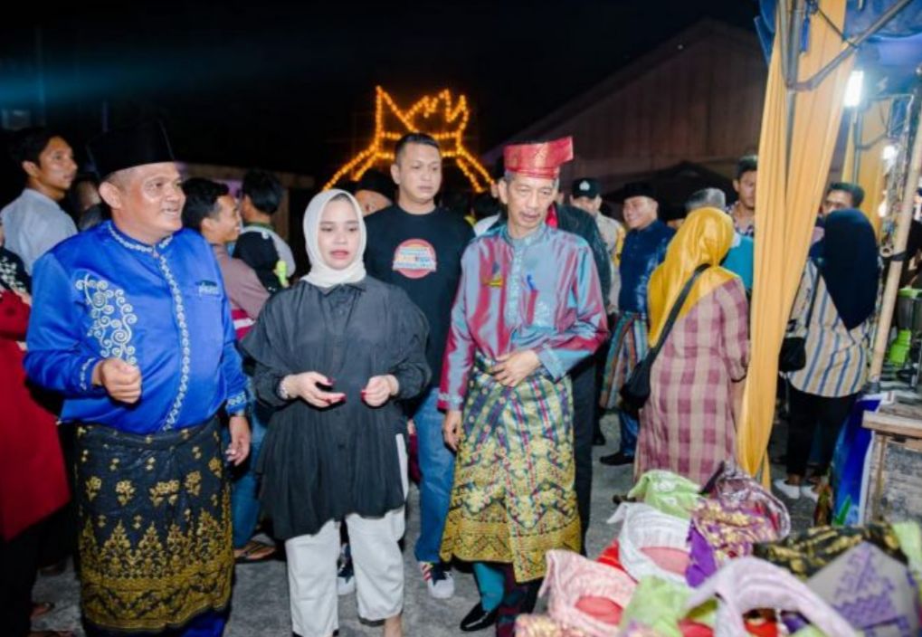 BKNDI Bengkalis Apresiasi Semarak Kampung Simpang Ayam, Terobosan Geliatkan Ekonomi