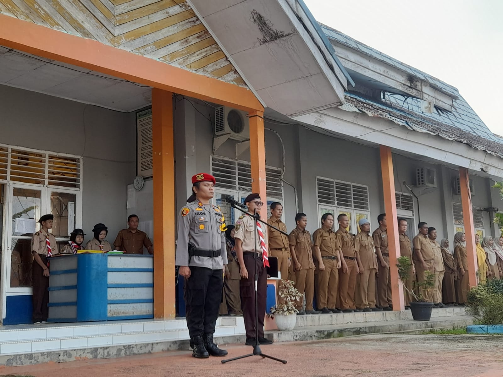 AKP Kosmos Ingatkan Bahaya Hoax dan Ajak Pemilih Pemula Sukseskan Pemilu 2024