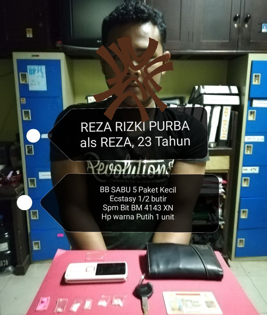 Polisi Tangkap Mahasiswa Pengedar Sabu di Kuansing