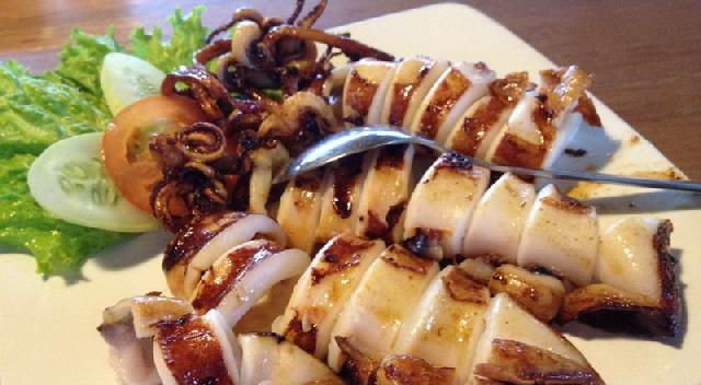 Nikmat Gurih Sotong Bakar Khas Riau, Meleleh di Lidah