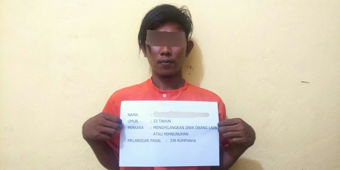 Ngeri ! Sakit hati diledek, pemuda tebas leher teman ayahnya sampai hampir putus