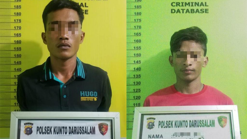 Maling Buah Kelapa Sawit Milik PTPN V, Dua Warga Rohul Ditangkap