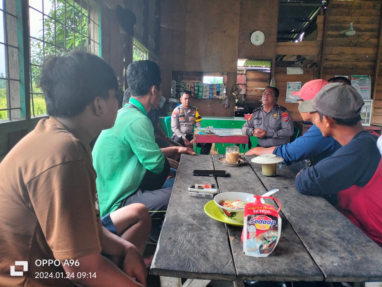 Polsek Keritang Gelar Cooling System dan Silaturahmi, Sosialisasikan Pemilu 2024