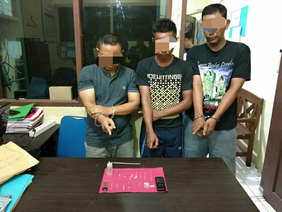 Gara-gara Narkoba, 2 PNS dan 1 Honorer di Meranti Masuk Penjara, Ketiganya Ditangkap Saat Pesta Sabu