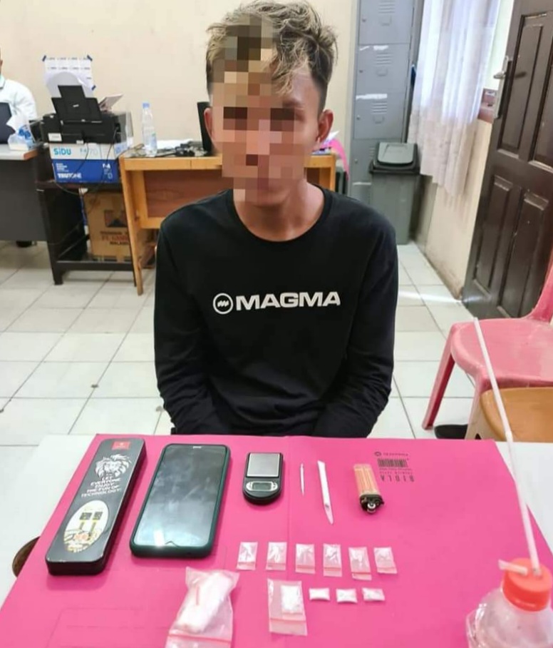 Pengedar Sabu di Desa Padang Mutung Diciduk Polisi