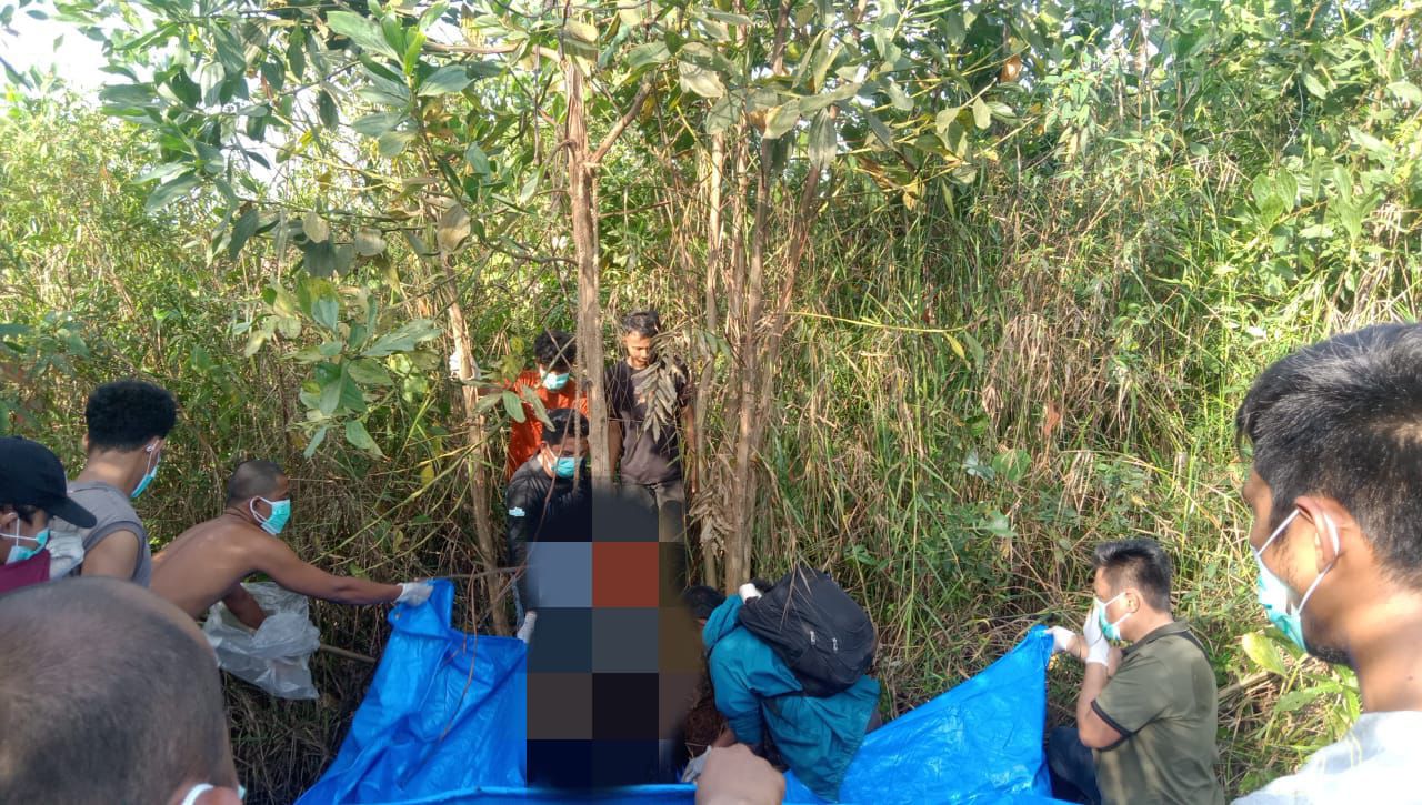 Geger! Diduga Putus Cinta, Pria Gantung Diri di Pohon Akasia