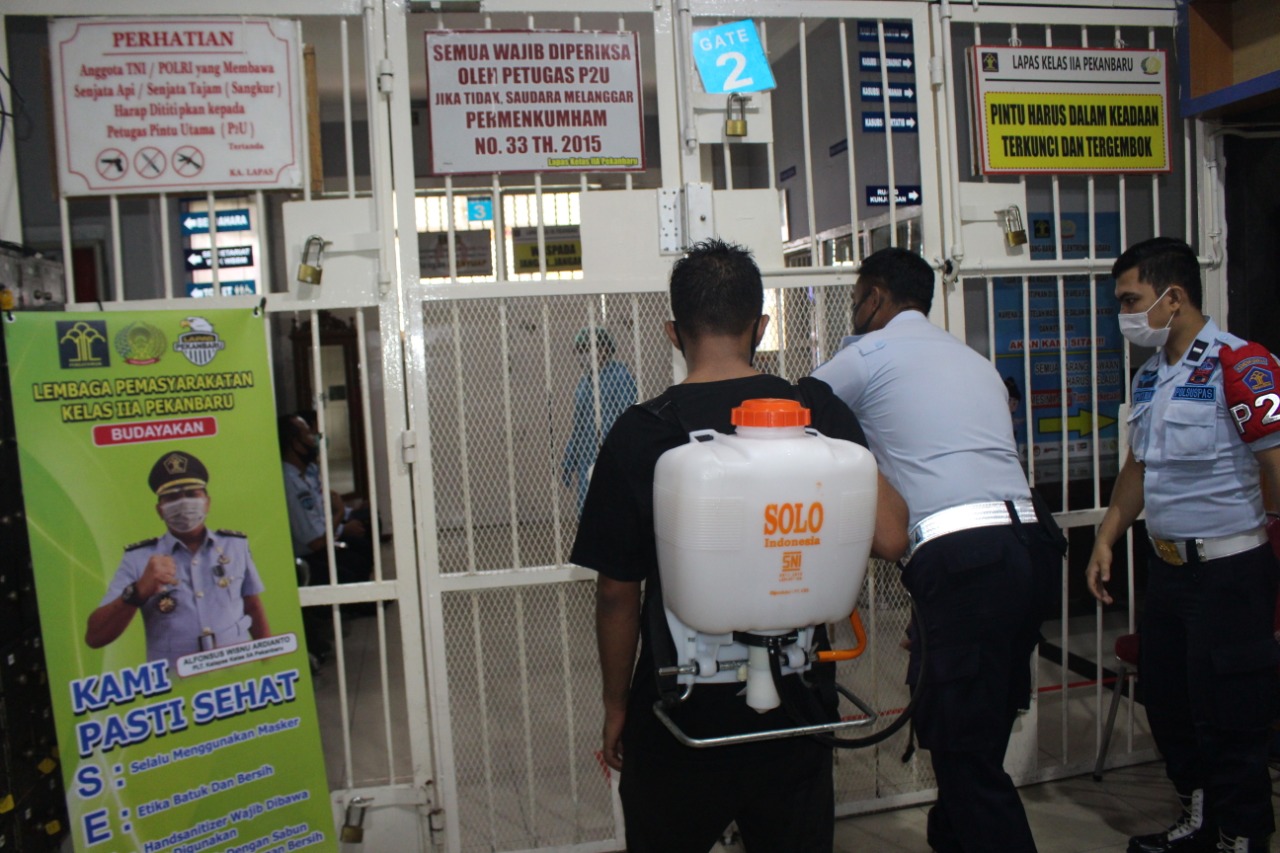 Tiga Pegawai Kemenkumham dan Tiga Napi Perempuan Positif Covid 19