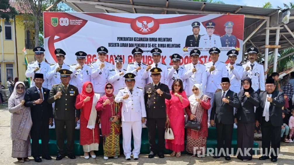 Semarak HUT ke-80 RI di Rimba Melintang Diikuti TNI-Polri, ASN, dan Pelajar
