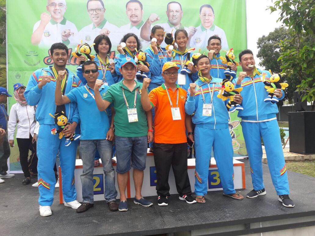 Dihari Ketiga, Angkat Besi Putra Sumbang 5 Emas Bengkalis