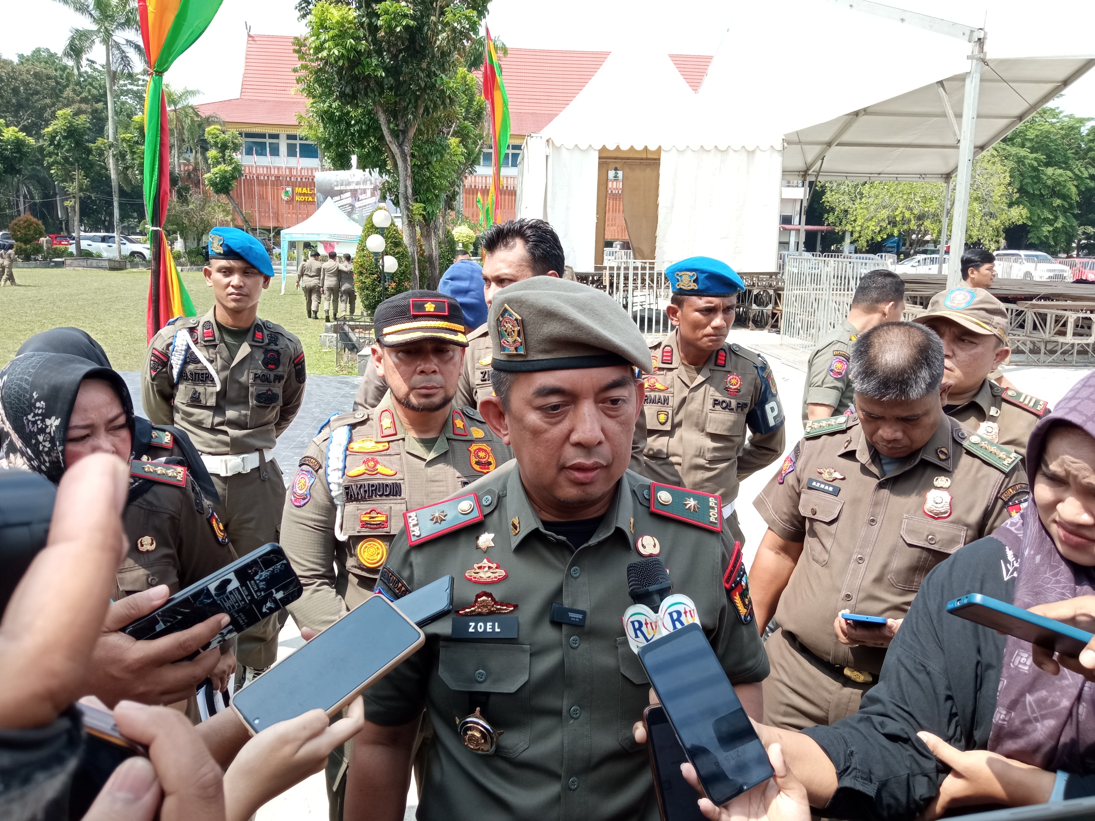 Usai Lakukan Pungli, 2 Oknum Satpol Pekanbaru Disanksi PTDH