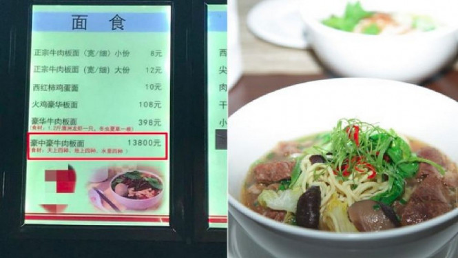 Sup Mi Daging Sapi Ini Termahal di Dunia, Mau tau Berapa Harganya?