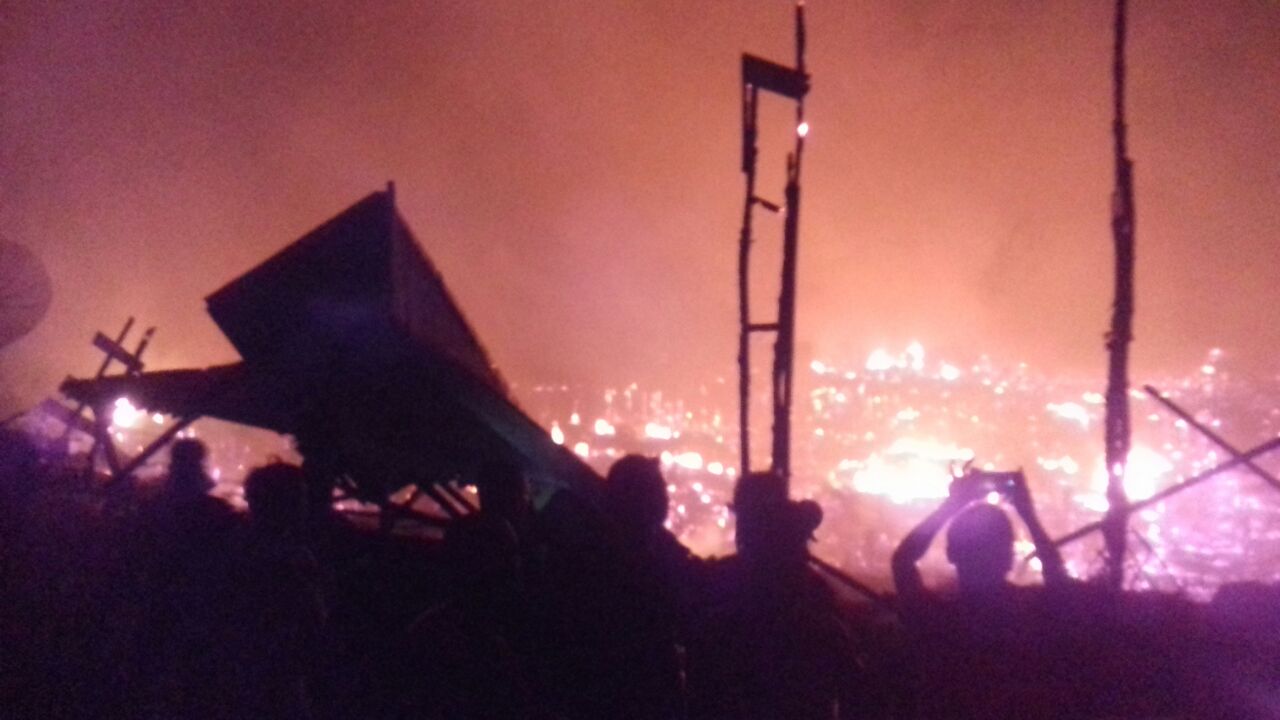 Ini keterangan Kabid Humas Polda Riau Terkait Kebakaran Pasar Desa Bekawan Inhil