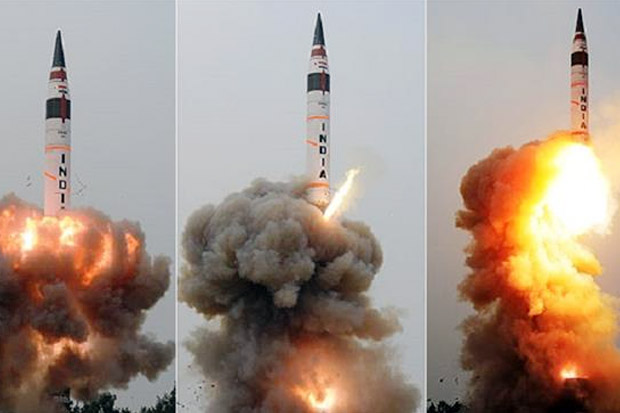 India Klaim Sukses Uji Coba Rudal Balistik Antarbenua Baru