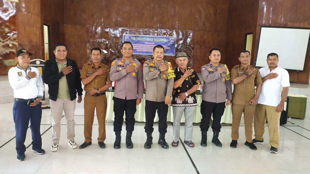 Subsatgas Binmas Polres Kuansing Gelar FGD Cooling System untuk Wujudkan Pilkada 2024 Aman dan Kondusif