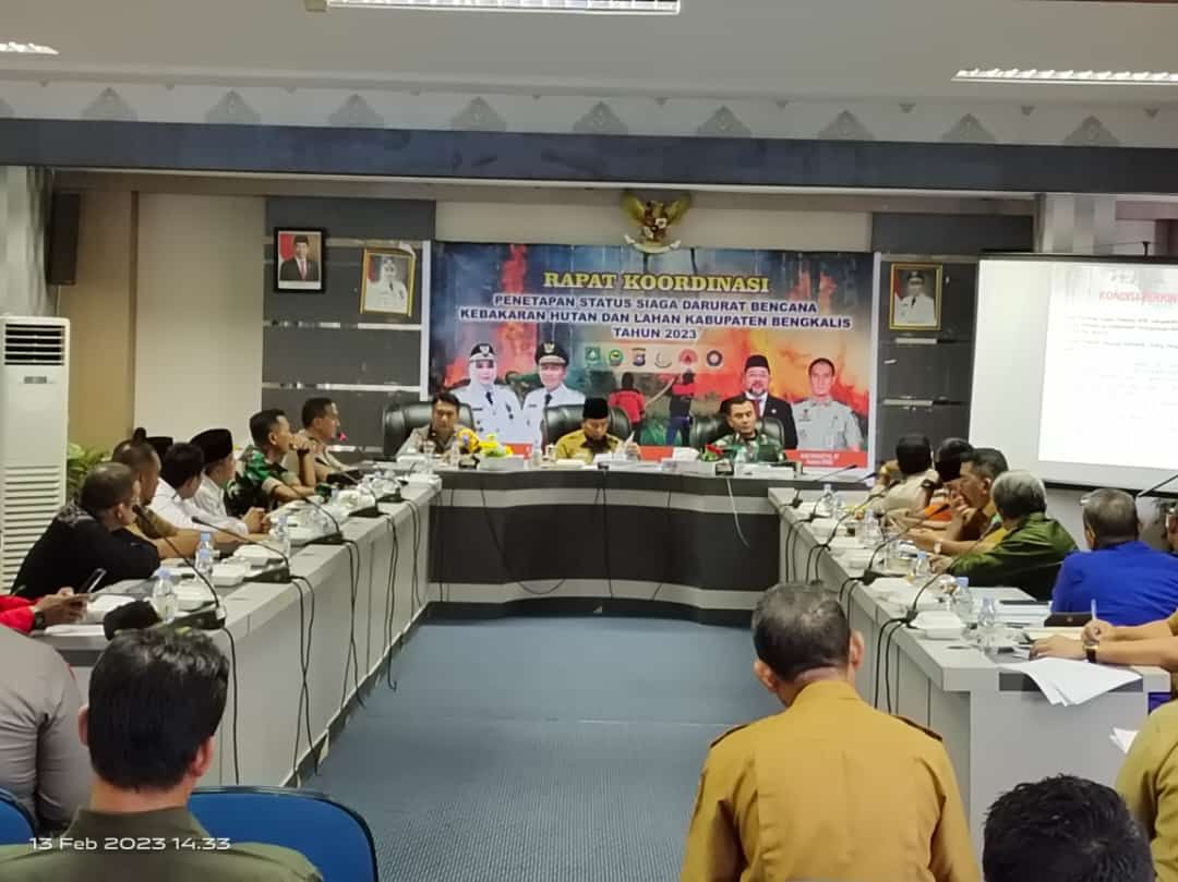 Pemkab Bengkalis Tetapkan Siaga Darurat Karhutla