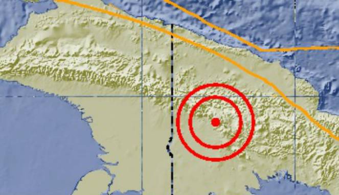 Papua Nugini Diguncang Gempa 7,6 SR