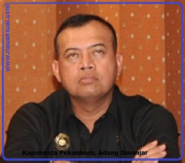 Kapolres Pekanbaru Turun Lapangan Kejar Tahanan Polsek Tenayan Raya Yang Kabur