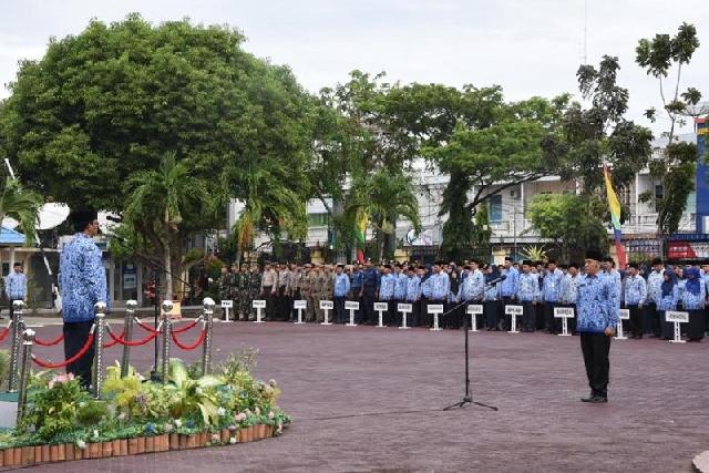 Upacara Hari Lahir Pancasila di Bengkalis Berlangsung Hikmat