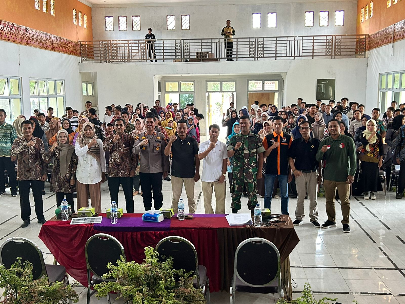 Kapolsek Cerenti Ikuti Bimtek KPPS di Inuman dan Imbau Pemilu Damai 2024