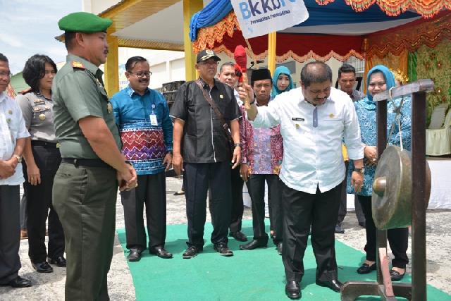 Bupati Amril Canangkan Kesatuan Gerak Pkk-KB Kesehatan Tingkat Kabupaten