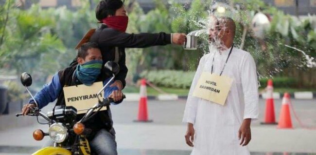 Wah ! Pelaku Penyiraman Air Keras Sempat Datang Lagi Ke Rumah Novel