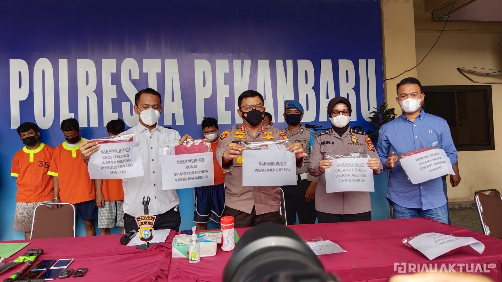 Selain Bobol Iin Swalayan, Empat Pelaku Curat Beraksi di 3 TKP Lainnya