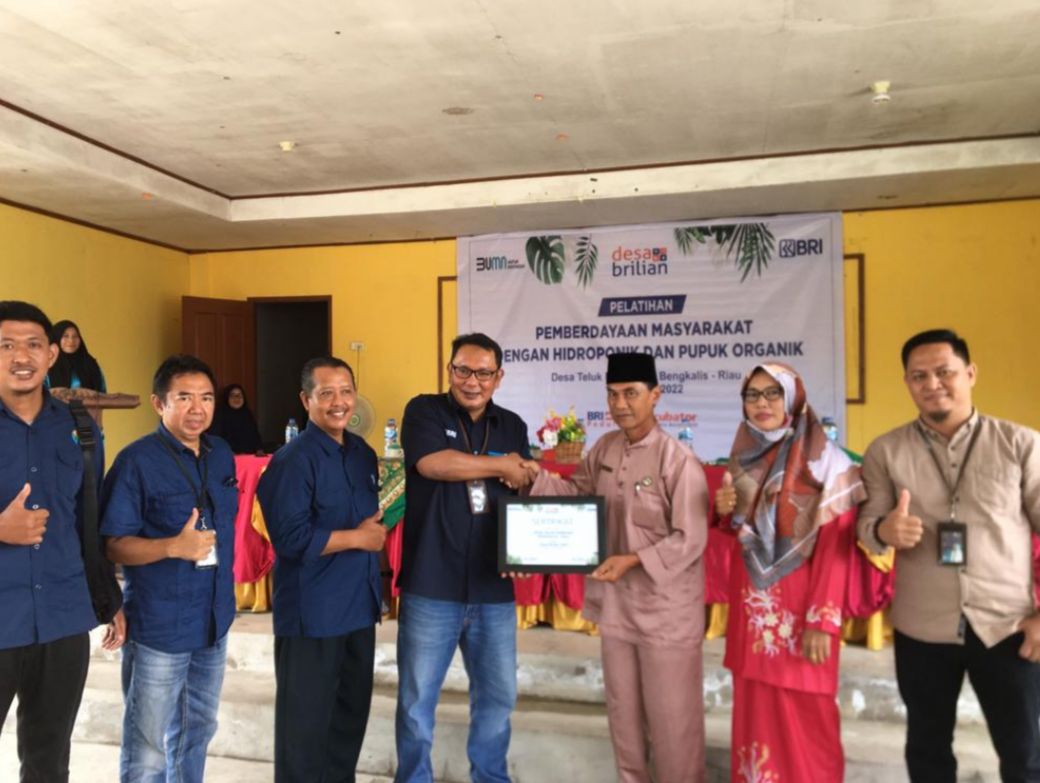 Desa Teluk Pambang Masuk Dalam 10 Besar Desa Brilian Tahun 2022