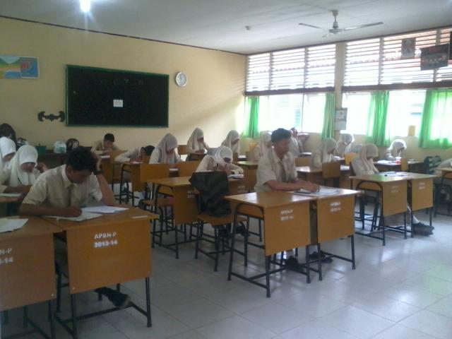 249 Murid SMAN 4 Pekanbaru Ikuti TO Jelang UN 14 April