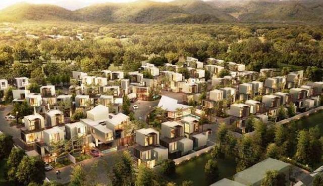 Komplek Vila Baru di Lembang Dibanderol Miliaran per Unit