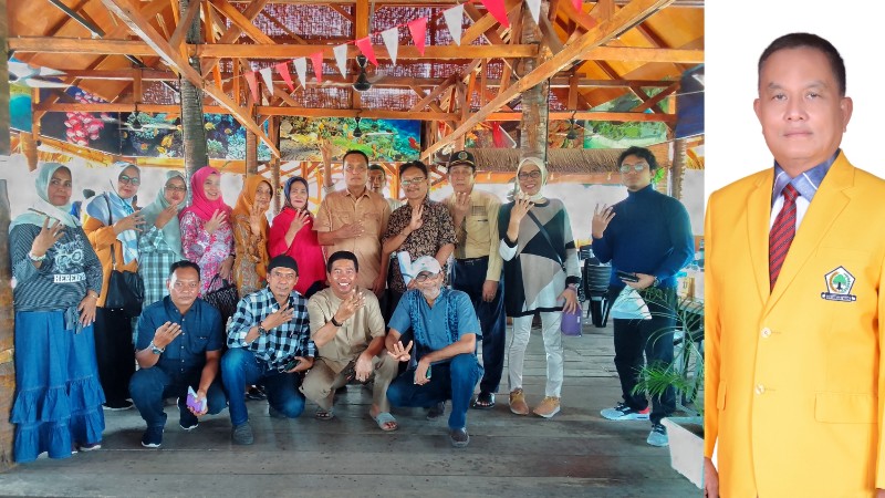 Warga Banjar di Pekanbaru Berikan Suara untuk H Amran Bacaleg DPRD Riau 2024-2029 dari Golkar