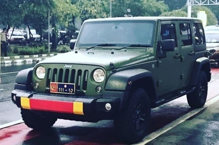 Jeep Wrangler Khusus buat Para Komandan TNI