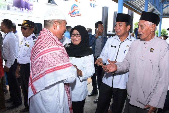 Rasa Haru Selimuti Kepulangan JH Bengkalis