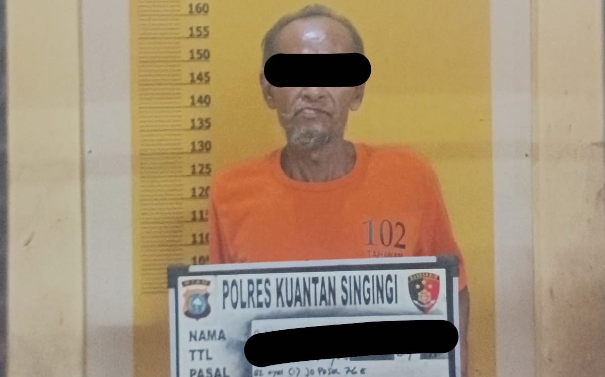 Parah! Kakek Renta di Kuansing Cabuli Bocah