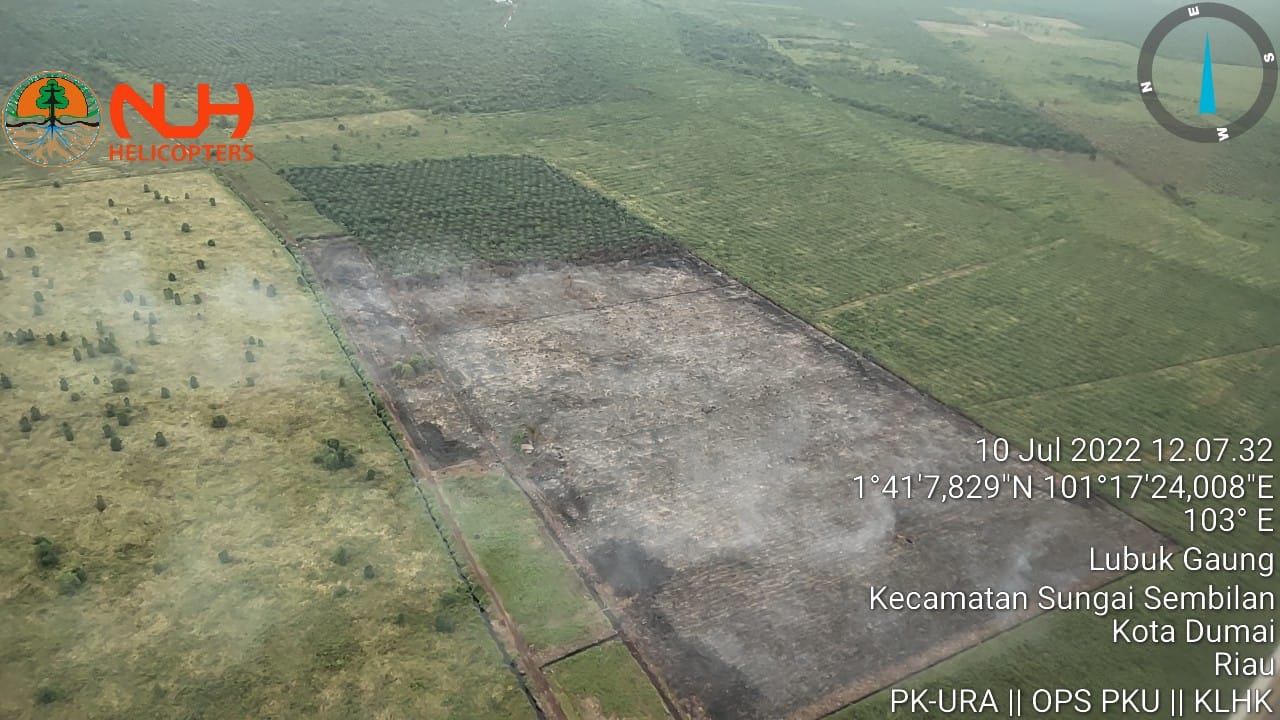 Lahan di Tiga Kabupaten di Riau Terbakar, Tim Satgas Kekurangan Helikopter