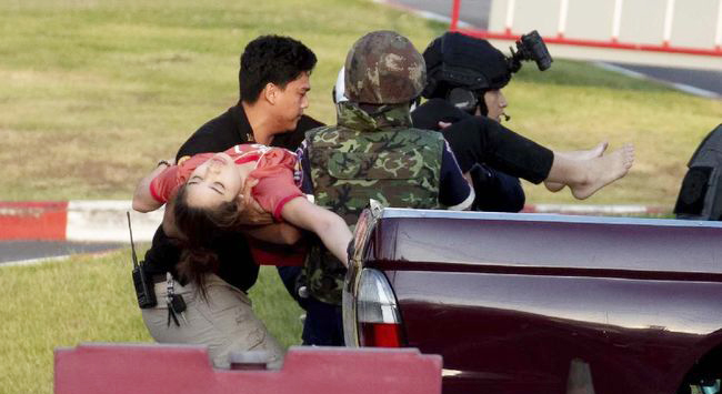 Ini Video Penembakan di Mal, 26 Pengunjung dan Polisi Thailand Tewas